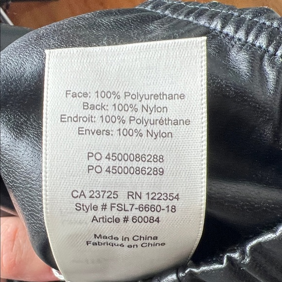 Wilfred Free Black Faux Leather Leggings from Aritzia - Picture 13 of 14